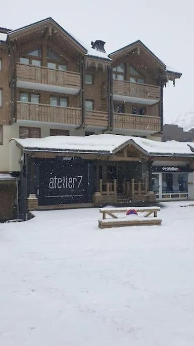 Val Thorens, Plein Centre, 8 Pers, 3 Chb, Vue Ouf! 0*, Val Thorens France